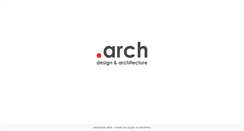 Desktop Screenshot of dotarch.com